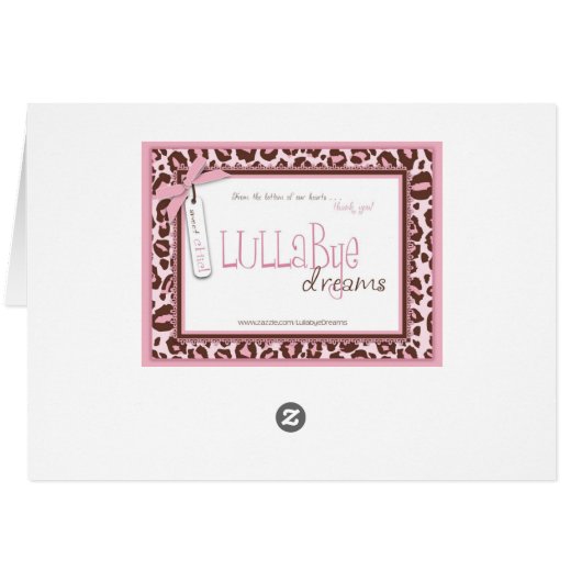 Carte R de Tableau de fille de guépard (Dos Horizontal)