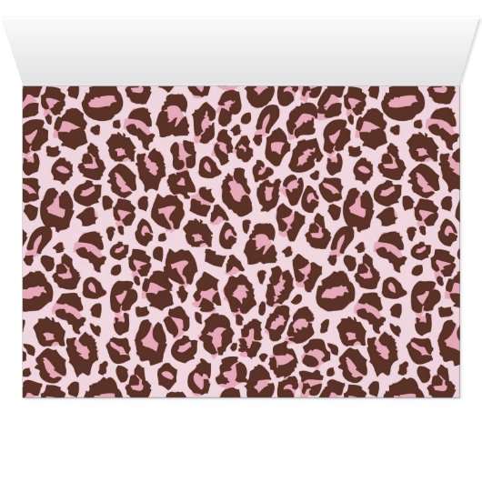 Carte R de Tableau de fille de guépard (Intérieur Horizontal (Bas))