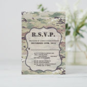 Carte R.S.V.P. 3,5x5 Armée de terre Force aérienne (Debout devant)