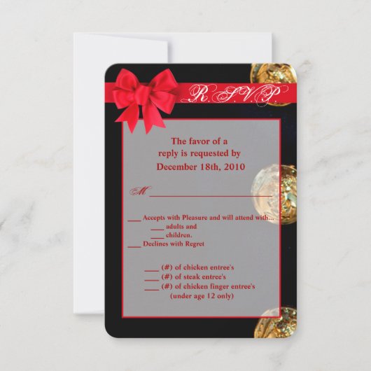 Carte R.S.V.P. 3,5x5 Uniforme de marine grande ten (Devant)