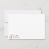 Carte R.S.V.P 5x3.5 XMAS Lave blanche Porte en boi (Dos)