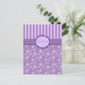 Carte R.S.V.P. Flore Lavender (Debout devant)