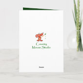 Carte Rabbit de lapin d'anniversaire général pour quelqu (Dos)