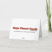 Carte Rabbit Farts (Greeting Card) (Dos)