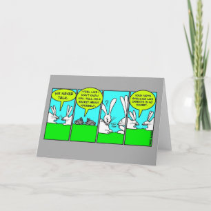 Carte Rabbit Farts (Greeting Card)