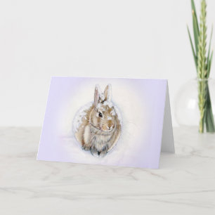 CARTE RABBIT'S SNOW DAY