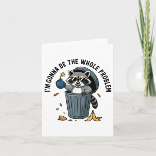 Carte Raccoon Im Sera Le Problème Entier