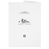 Carte Raccoon "Local Bandit" (Dos)