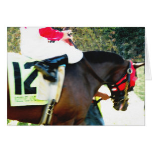 Carte Race Horse