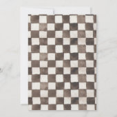 Carte Race Invitation Anniversaire (Dos)