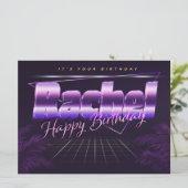 Carte Rachel Prénom (Debout devant)