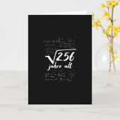 Carte Racine carré (Fleur jaune)