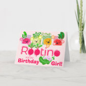 Carte Racine pour la fille d'anniversaire | Motivation (Devant)