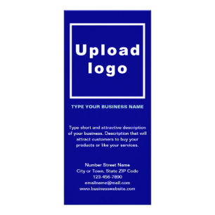 Carte rack bleue pour entreprise