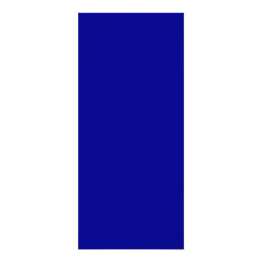 Carte rack bleue pour entreprise (Dos)