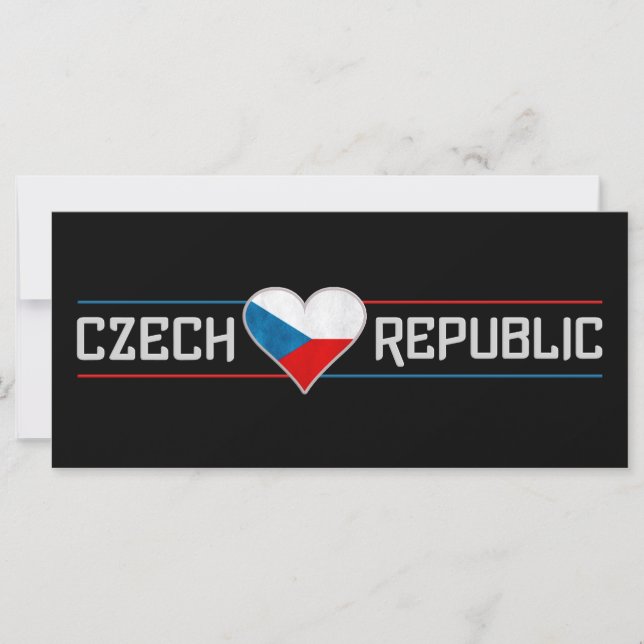 Carte rack CZECH (Devant)