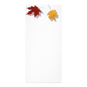 Carte rack d'automne (Devant)