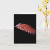 Carte Rack De Bbq Ribs (Fleur jaune)
