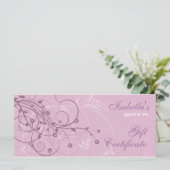 Carte rack de conception florale (Debout devant)