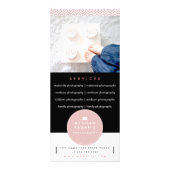 Carte rack de conception propre - Marketing photog (Dos)