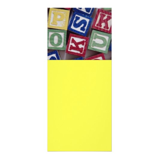 Carte rack des blocs de construction (Dos)