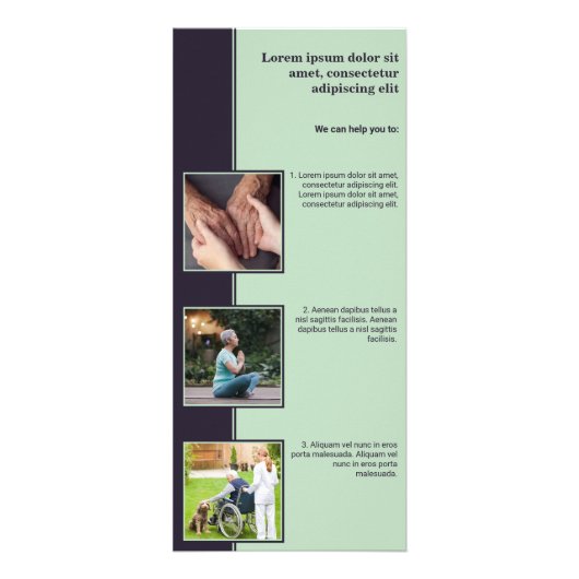 Carte rack des services de soins à domicile vieill (Devant)