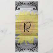 Carte rack du programme de collecte du bois Sunflo (Devant)