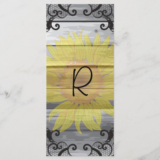 Carte rack du programme de collecte du bois Sunflo (Devant)