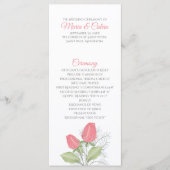 Carte rack du programme Rose rouge peint (Devant)