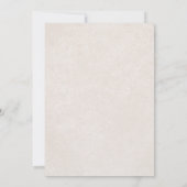 Carte Rack du Salon de Beauté Rose Blush (Dos)