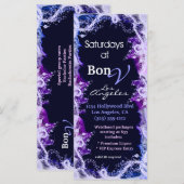 Carte Rack Événement Spécial Rose Et Violet (Devant / Derrière)