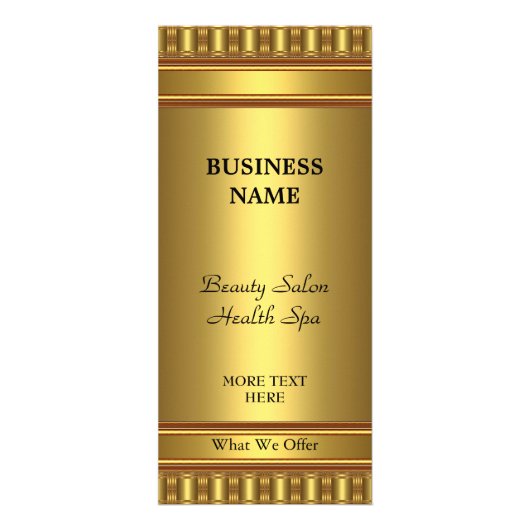 Carte rack Gold sur Gold (Devant)