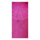 Carte Rack Mandala Yoga Rose (Dos)