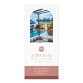 Carte Rack Marketing De Location De Vacances Photo (Devant)