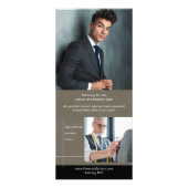 Carte Rack Marketing Raffinée (Dos)