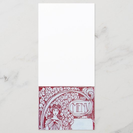 CARTE RACK MENU 2 DU RESTAURANT (Dos)