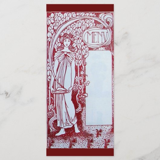 CARTE RACK MENU 2 DU RESTAURANT (Devant)