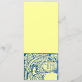 CARTE RACK MENU 2 DU RESTAURANT (Dos)