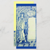 CARTE RACK MENU 2 DU RESTAURANT (Devant / Derrière)