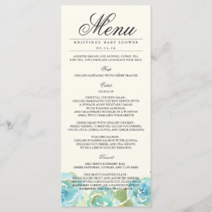 Carte Rack Menu Floral Lavish