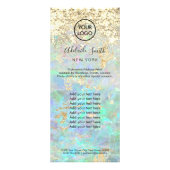 carte rack opale fausse parties scintillant (Devant)