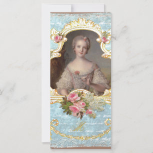 Carte Rack Young Marie Antoinette en Rose
