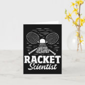 Carte Racket Scientist - Joueur de Badminton Athlete Shu (Fleur jaune)