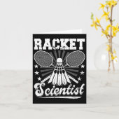 Carte Racket Scientist - Joueur de Badminton Athlete Shu (Fleur jaune)