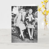 Carte Radclyffe Hall et Una Vincenzo (Fleur jaune)