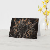 Carte Radial radical (Fleur jaune)