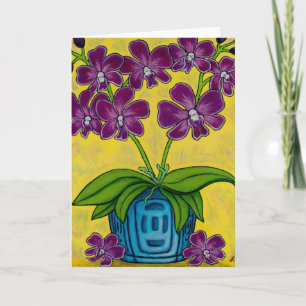 Carte Radio Floral
