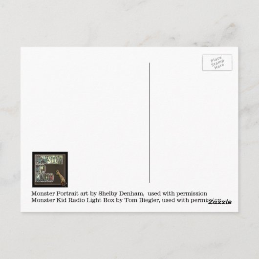 Carte radio Kid (Dos)