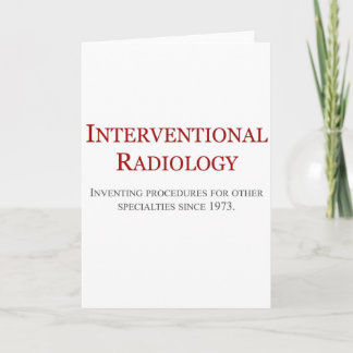 Carte Radiologie interventionnelle