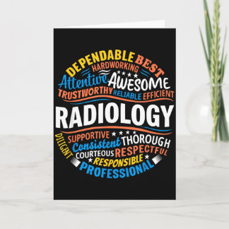 Carte Radiology Funny Rad Tech Week Appreciation Radiolo